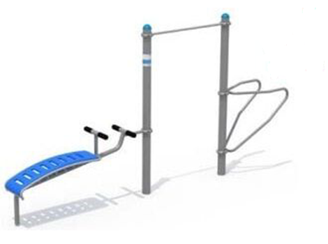 Açık Hava Çoklu Spor Aleti Mekik, Şınav ve Bar - 81404